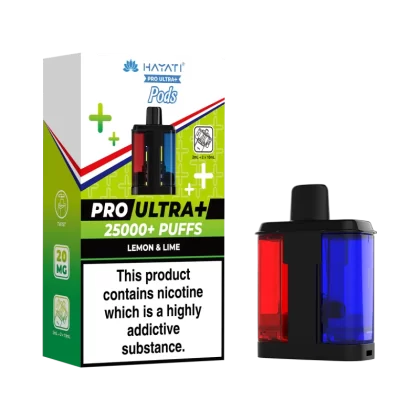 Lemon & Lime Hayati Pro Ultra Plus Refill Pack - 10mg - Vape Product