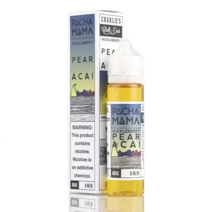 HUCKLEBERRY, PEAR, ACAI E LIQUID BY PACHA MAMA 50ML 70VG