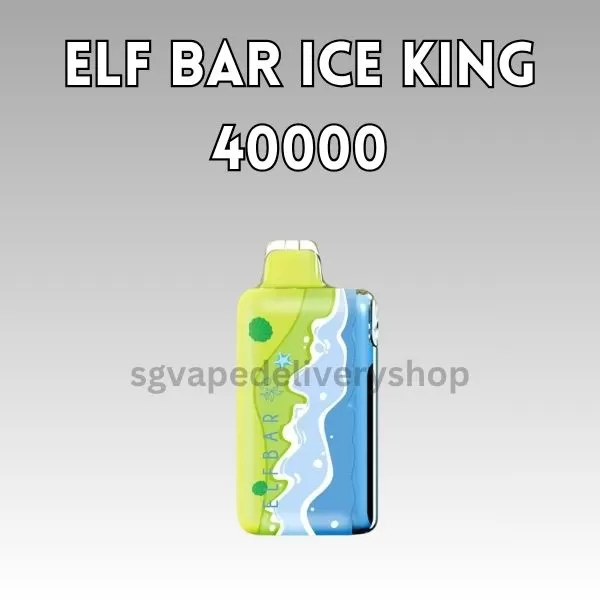 Elf Bar Ice King 40000 Puffs - Green Grape