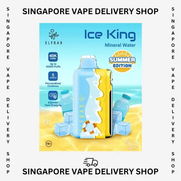 Elf Bar Ice King 40000 Puffs - Green Grape - Image 3