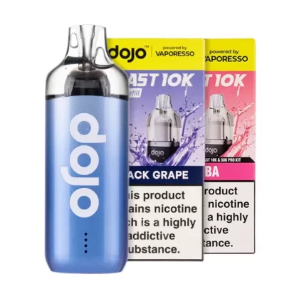 Vaporesso Dojo Blast 10K Prefilled Pod Kit Bundle - Blue Razz Lemonade