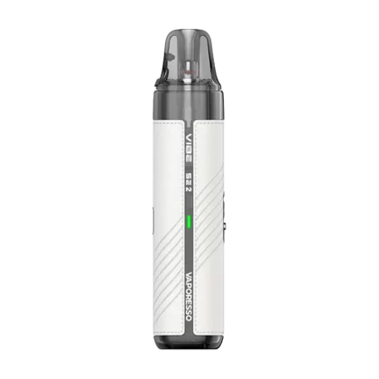 Vaporesso Vibe SE 2 Kit - Leather White - Vapeshop Co
