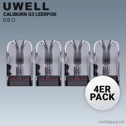 UWELL Caliburn G3 Refillable Pods – 0,6 Ohm - Vape Product (68D93A)
