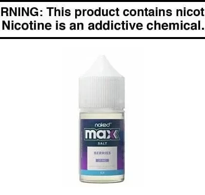 BERRIES ICE BY NAKED MAX 30ML - Vapejuice