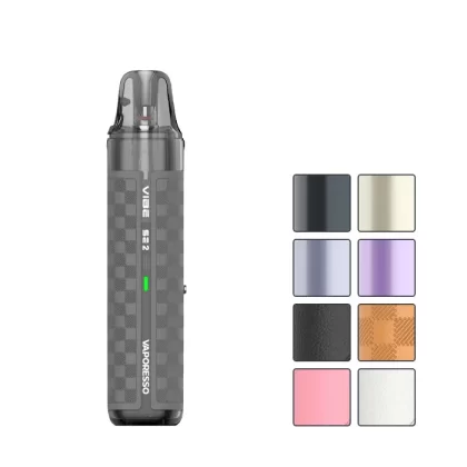 Vaporesso Vibe SE 2 Pod Kit - Leather Black - Ukecigstore