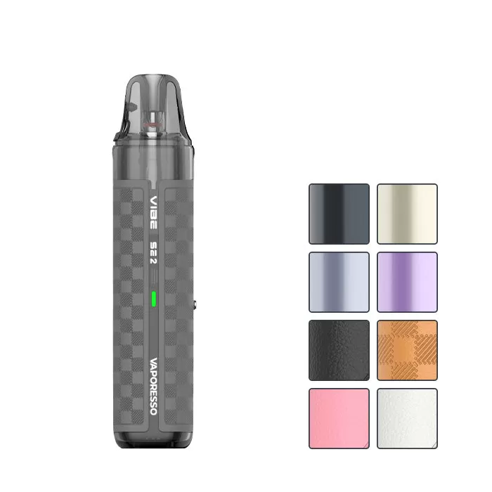 Vaporesso Vibe SE 2 Pod Kit - Leather Black - Ukecigstore