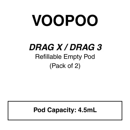 VOOPOO DRAG X/S PNP REPLACEMENT PODS - Vapeys Co Nz