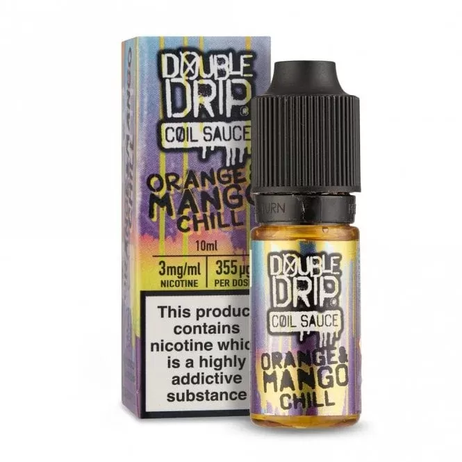 Double Drip Orange Mango Chill E Liquid (10ml)
