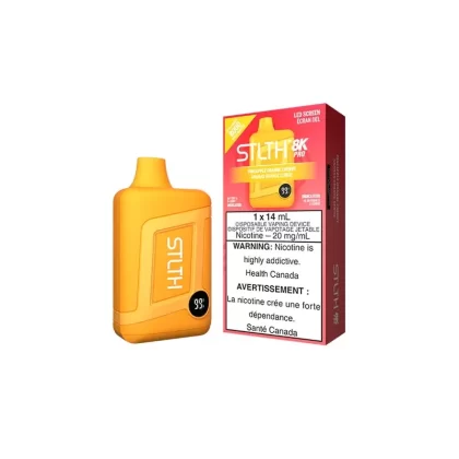 STLTH BOX 8K PRO DISPOSABLE – PINEAPPLE ORANGE CHERRY - Eliquidsupply