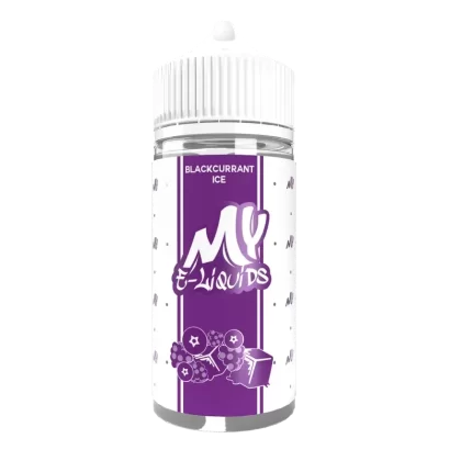 BLACKCURRANT ICE E-LIQUID SHORTFILL BY MY E LIQUID ICE 100ML