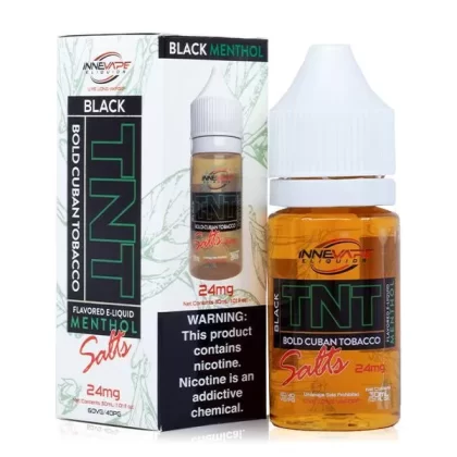 Sale $5.25 – TNT Black Menthol by Innevape Salt 30ml