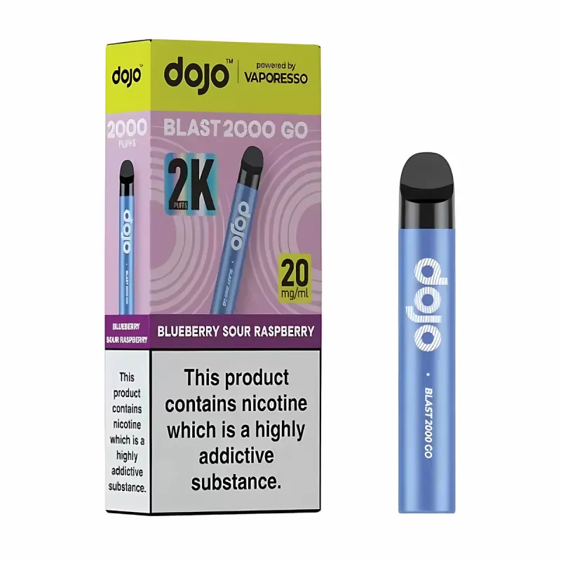 Vaporesso Dojo Blast 2000 Go Prefilled Pod Kit - Watermelon Ice - Vapourdeal Co - Image 3