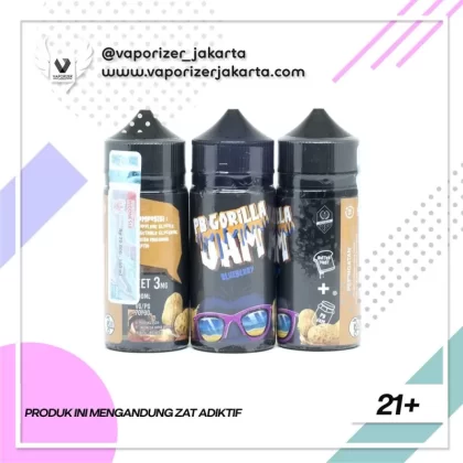 GORILLA JAM PEANUT BUTTER BLUEBERRY 100 ML - 3 mg / 6 mg
