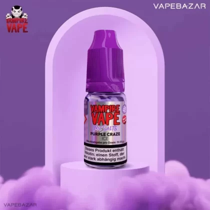 Vampire Vape Liquid – Purple Craze Ice - Vapebazar