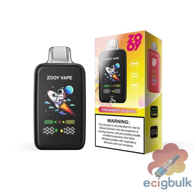 Zooy FLYER 35000 Disposable Vape – 35K Puffs, Rechargeable, 10 Flavors - Image 2