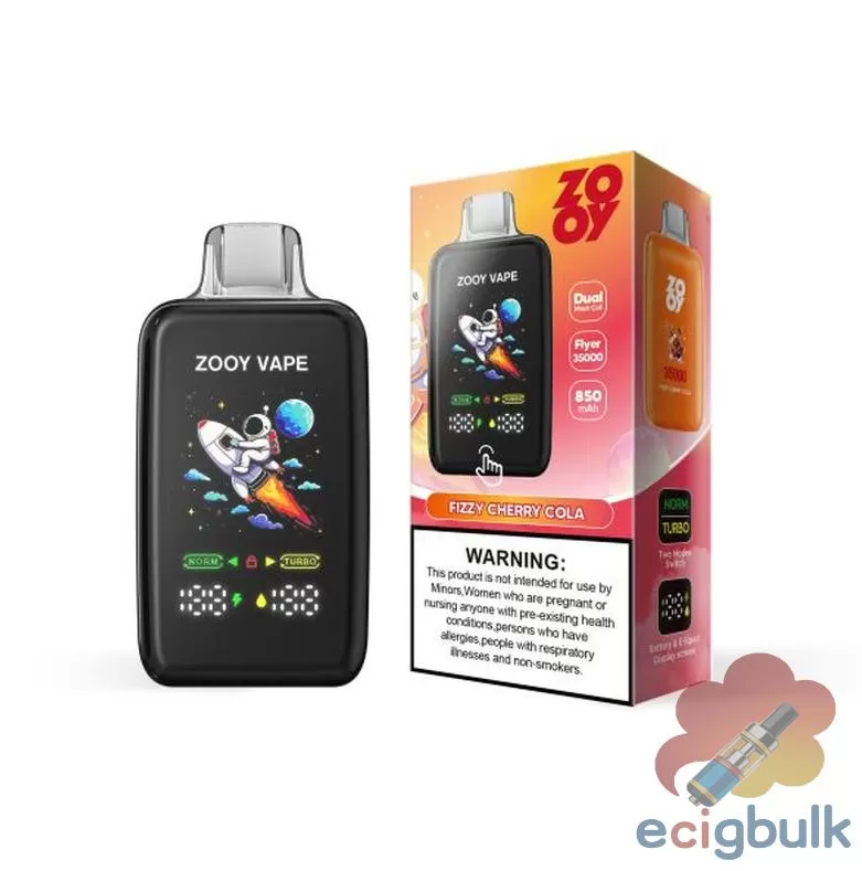 Zooy FLYER 35000 Disposable Vape – 35K Puffs, Rechargeable, 10 Flavors - Image 3