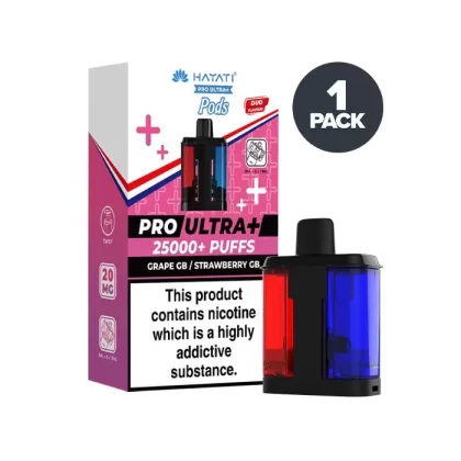 Grape GB / Strawberry GB Hayati Pro Ultra Plus Refill Pack - Ecigdepot