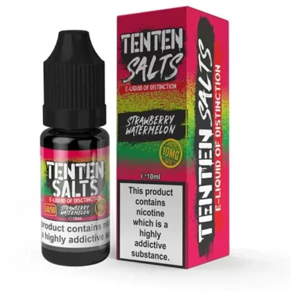 Strawberry Watermelon TenTen Salts E-Liquid - 20mg