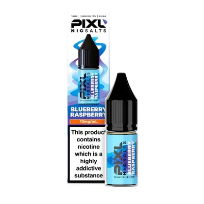 Pixl Blueberry Raspberry Nic Salt E-Liquid - 10 Pack