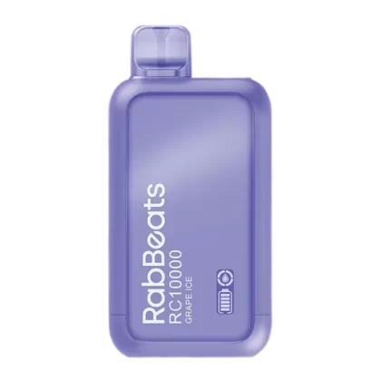 Grape Ice RabBeats RC10000 - Nicotine#50mg~Size#Single>5 Pack (FF216D)