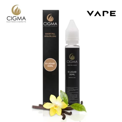 Cigma e-Liquid – Vanilla 0mg 30ml Shortfill | Cigee