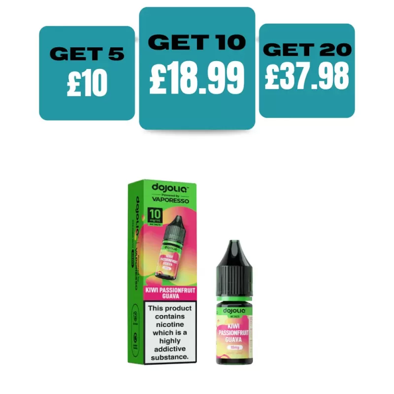 Vaporesso DojoLiq Nic Salt - Kiwi Passionfruit Guava / 20MG