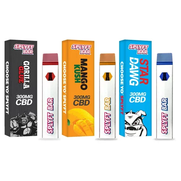 SPLYFT BAR Full Spectrum CBD kit 300mg