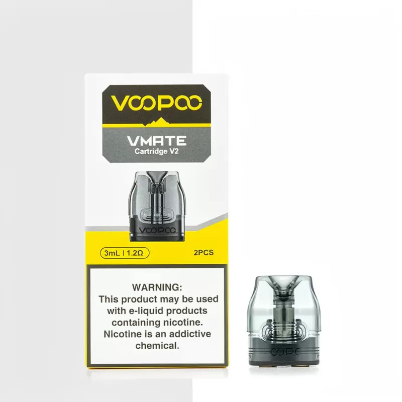 Voopoo Vmate Cartridge Top Fill Replacement Pods 3mL - Image 2