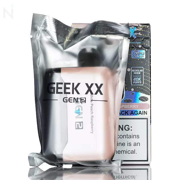 Geek XX Gen 2 40K Puffs Disposable Vape - Sour Apple Ice - Image 2