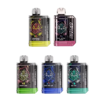 Lost Vape Orion Bar 7500 Dynamic Edition Disposable - Bama Slammer, Blue Cotton Candy