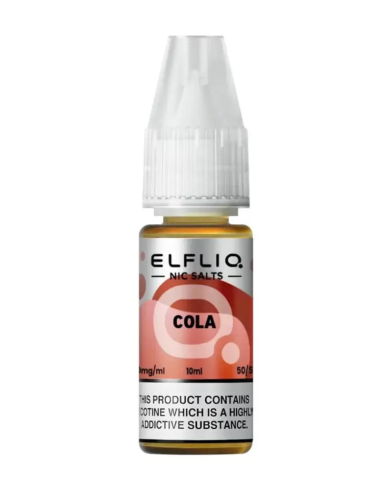 Elf Bar Elfliq Cola Nic Salt Vape Juice - Strength 10mg
