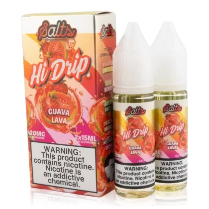 Hi-Drip Guava Lava Salts - Nic Level#50mg>20mg
