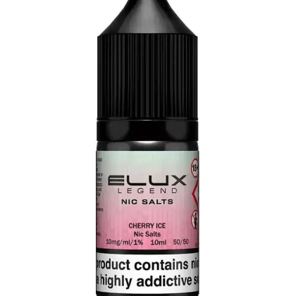 Elux Legend Cherry Ice Nic Salt Vape Juice - 20mg