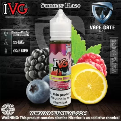 Summer Blaze 60ml E juice by IVG - 6 mg / 60 ml