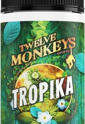 Tropika Twelve Monkeys 100ml Shortfill 0mg Nicotine Vape Juice
