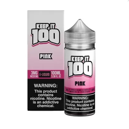 Sale $12.00 – Pink by Keep It 100 TFN Series 100mL - Cheapvape Deals