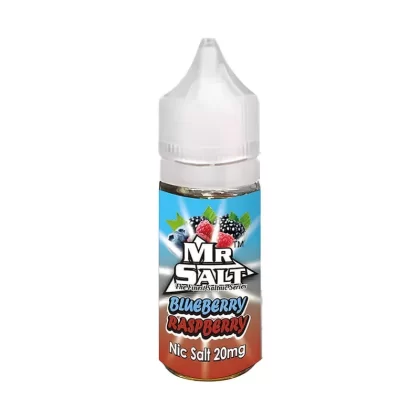Mr Salt saltnic Blueberry Raspberry Vape Juice - 10 Pack - 20mg