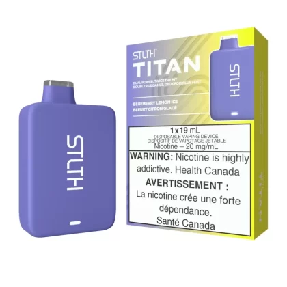 STLTH Titan Pro (15K) Blueberry Lemon Ice Disposable Vape