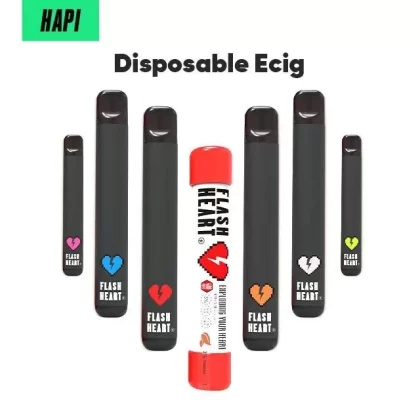 Original Flash Heart Disposable Vape Device 350mAh