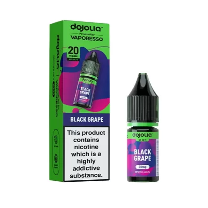 Black Grape Nic Salt by Vaporesso Dojoliq - 10 mg - Medium Strength