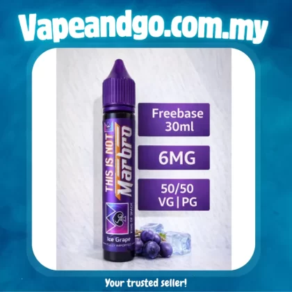 This Is Not Marbro Freebase 30ml Grape Ice - Vapeandgo Com My