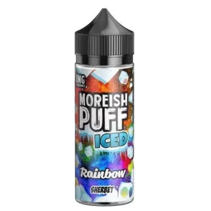 Moreish Puff Iced Rainbow 100ml Shortfill