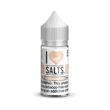 I Love Salts Peach Mango Ice 30ml Salt E-Juice - Eliquidsupply