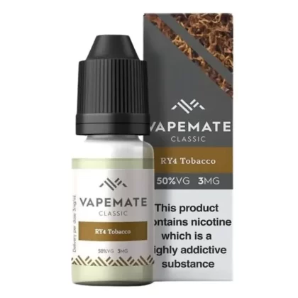 RY4 Tobacco E-Liquid by Vapemate (10ml) - Vape Product, Vape Product