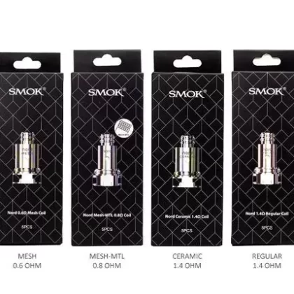 Sale $10.85 – SMOK Nord Replacement Coils (Pack of 5) (1.4ohm Regular Coil)