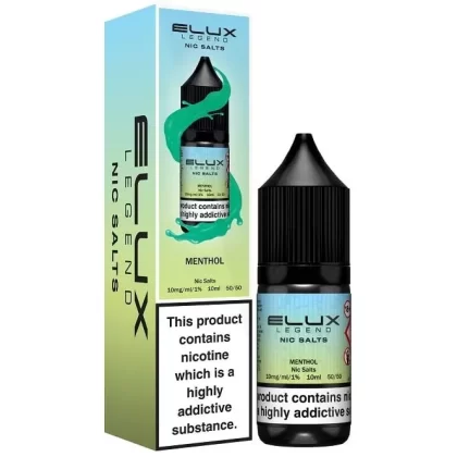 ELUX Menthol Nic Salt E Liquid – Legend Series (10ml)
