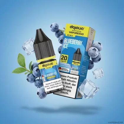 Dojoliq – Blueberry Ice 10ml - 20mg/ml, 10mg/ml; Vaporesso; Blaubeere