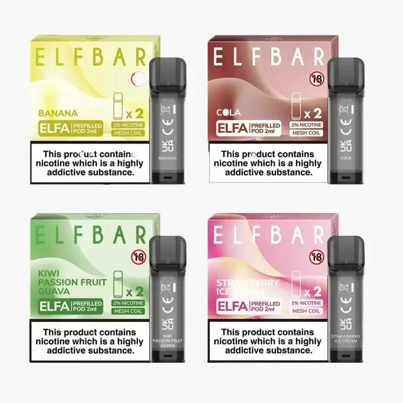Elf Bar Elfa Prefilled Pods - Strawberry Grape