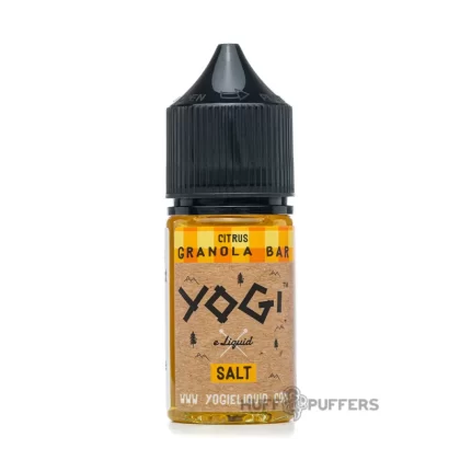 Yogi Salt – Citrus Granola Bar 30mL - Vape Product, Vape Product