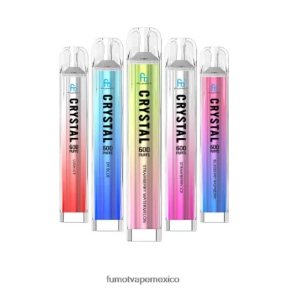 Fumot Crystal Vaporizador desechable de 2 ml (juego de 3 piezas) – compatible con 600 tpd mango durazno H0XPTX389 Fumot Flavors - Fumotvapemexico